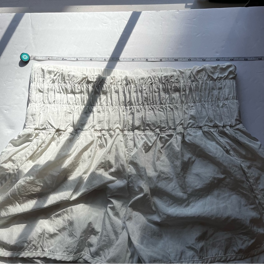 FP MOVEMENT by Free People The Way Home Shorts Women's White Size Large - Picture 5 of 8